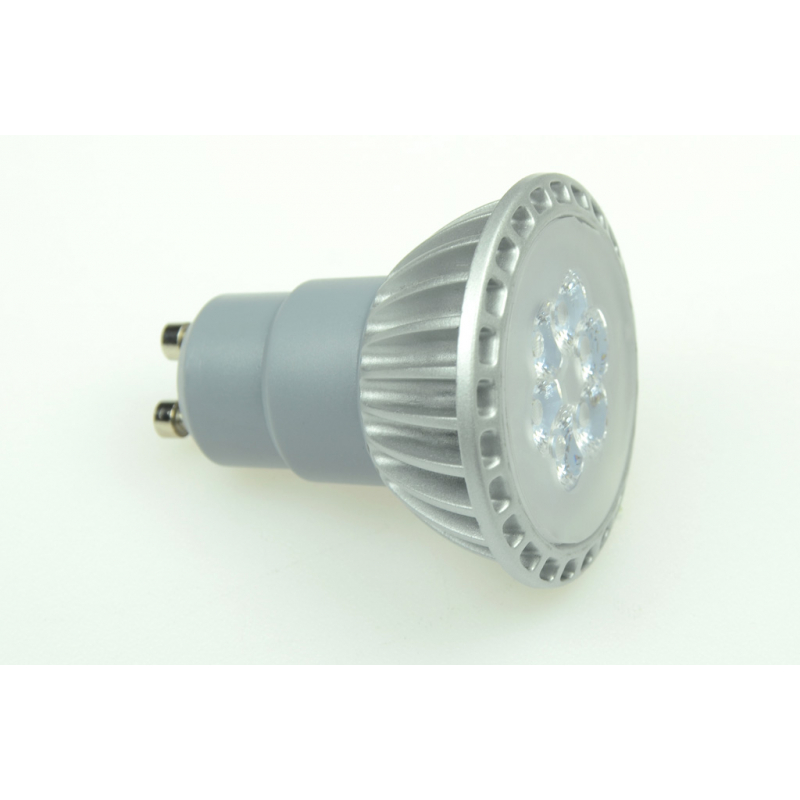 LED-Bajonettsockellampe PAR16 GU10 2700K warmweiss 350 Lumen IP20 Hochvolt 230V AC