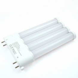 LED-Kompaktlampe 2G10 4000K neutralweiss 1500 Lumen IP40 Hochvolt 85-277V AC
