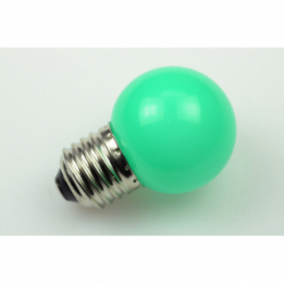 LED-Schraubsockellampe E27 525nm grün IP44 Hochvolt 220-240V AC