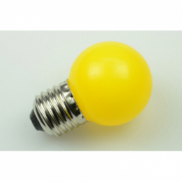 LED-Schraubsockellampe E27 590nm gelb IP44 Hochvolt 220-240V AC