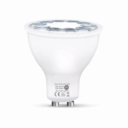 LED-Bajonettsockellampe PAR16 GU10 2200-6500K RGB kalt- neutral- warmweiss IP20 Hochvolt 100-240V AC