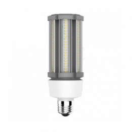 LED-Schraubsockellampe E27 3000K warmweiss 3645 Lumen IP64 Hochvolt 100-277V AC 100-269V DC