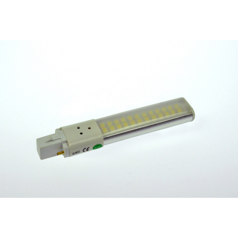 LED-Kompaktlampe G23 3000K warmweiss 550 Lumen IP20 Hochvolt 180-260V AC 180-269V DC