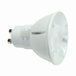 LED-Bajonettsockellampe PAR16 GU10 2700K warmweiss 550 Lumen IP40 Hochvolt 220-240V AC 80-269V DC