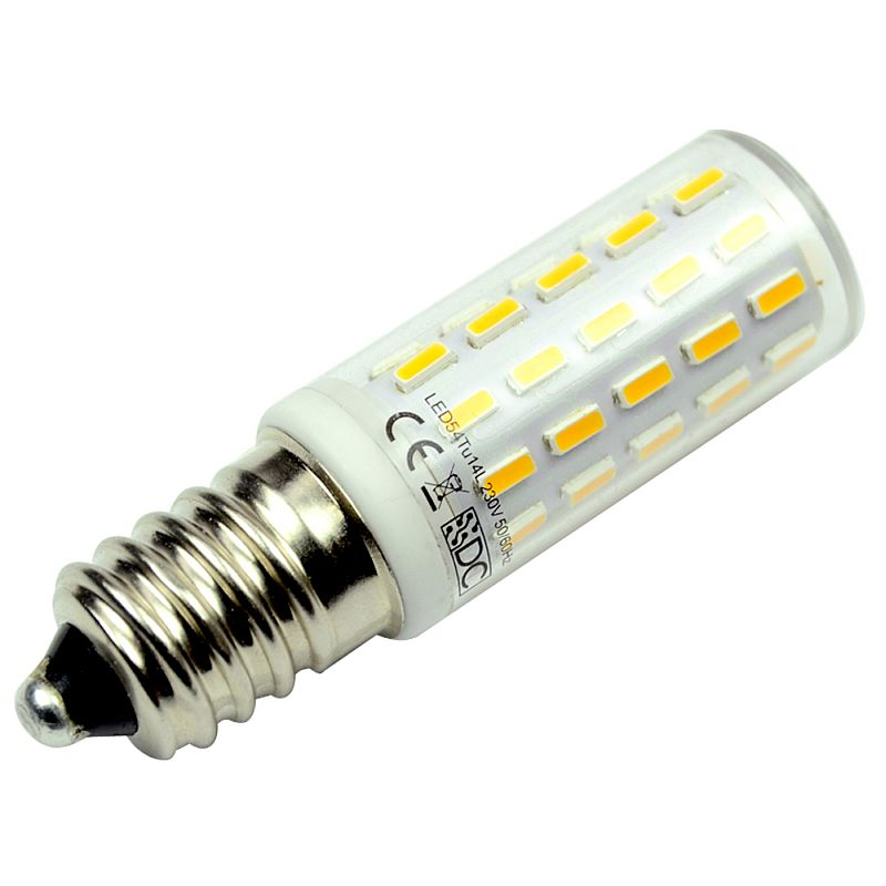 LED-Schraubsockellampe E14 2900K warmweiss 340 Lumen IP20 Hochvolt 100-240V AC 80-269V DC